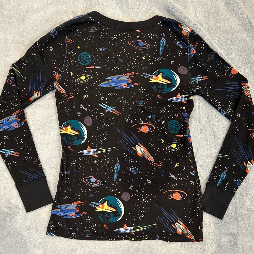Hanna Andersson | Women’s Organic Cotton Long John Pajama Top - Picture 4 of 6